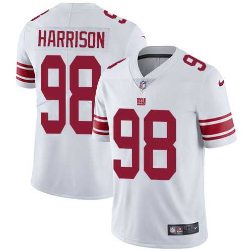 Nike New York Giants #98 Damon Harrison White NFL Vapor Untouchable Limited Jersey,We sell and wholesale Nike New York Giants #98 Damon Harrison White NFL Vapor Untouchable Limited Jersey on line form chian!